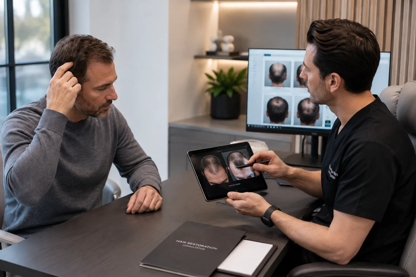 An independent hair-restoration consultation